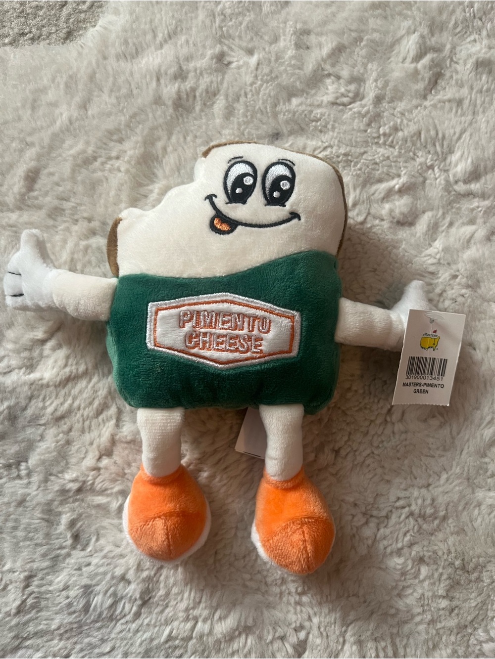 Masters 2026 Pimento Cheese Plush Toy